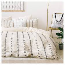 Of course, you want to put a lot of thought into it, as the bed is the focal. 4pc Queen Holli Zollinger French Geometric Stripe Duvet Cover Set Gray Deny Design
