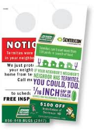 If nests are found, they will also treat them. Does Door To Door Sales Still Work For Pest Control Companies