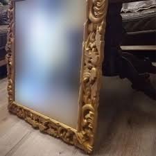 Browse through antique wood carved mirror frame with uniquely embellished frames and features to enhance your décor. Carved Wooden Mirror Frame Gold Baroque Forefathers Art