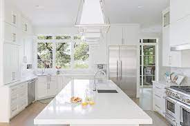 If your kitchen has space, you may consider adding a secondary sink to your layout. Corner Kitchen Sink With Pull Out Faucet Transitional Kitchen