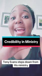 Toni Evans Pastor Steps Down As A Pastor