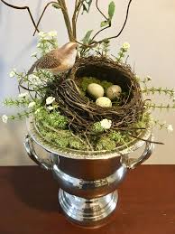 Spring Arrangement Easter Floral Arrangement Easter Floral Nest Art