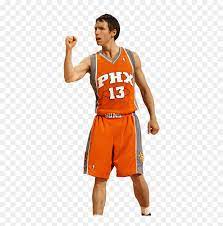 Vintage reebok nba 2005 phoenix suns steve nash 13 jersey men size 2xl. Steve Nash Winner Transparent Png Steve Nash Suns Orange Jersey Png Download Vhv