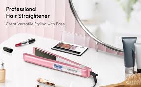 Plug the straightener into an power socket , hold down the on/off button for 3 seconds to turn it on. 2 In 1 Straightener And Curling Iron Kipozi