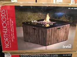 Your price and availability may vary. Northwoods Gas Fire Table With Granite Top Costco Weekender