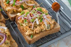Smoked Paprika Egg Salad Sandwich On Whole Grain Recipe Egg Salad Egg Recipes For Breakfast Smoked Paprika