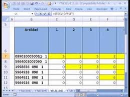 Ytle 105 Excel Offset For Dynamic Range In Function Excel Computer Help Dynamic Range