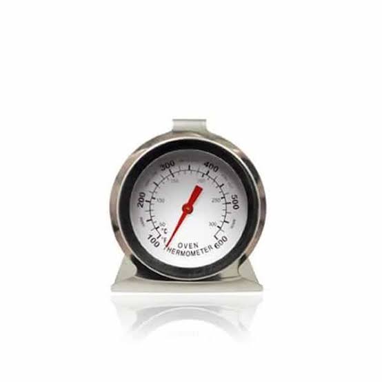 A standard dial oven thermometer, AI generated