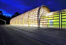 Halle Sportive Lycee Croizat Tarnos Par Alc Architectes Batiment Architecte Hall