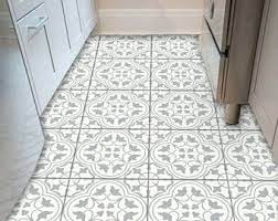 Amalfi Light Grey Tile Wall Stair Floor Self Adhesive Vinyl Etsy Flooring Vinyl Floor Tiles Tile Floor