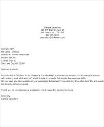Mar 03, 2021 · a letter of recommendation is a formal document that validates someone's work, skills or academic performance. 10 Job Application Letter For Students Pdf Doc Free Premium Templates