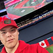 Canadian Ranger presence at the #BlueJays Canada Day game. Yesterday, two  Canadian Rangers from the #FortAlbany Canadian Ranger Patrol, located in  the James Bay, took part in the Canada Day celebrations at