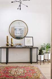 Modern artistic entry way table. Entrance Entryway Console Table Decor Ideas Novocom Top
