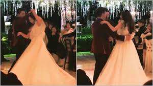 Full Wedding Party Taeyang Happily Holds Min Hyorin S Hands And Danc