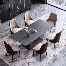 You can also standing custom the lacquered display holy. Luxury Design Dining Room Furniture Modern Dining Table Marble Top 8 Seater Dining Tables Aliexpress