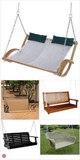 Shop Target For Porch Swing You Will Love At Great Low Prices Free Shipping On Orders Of 35 Or Backyard Furniture Decor Backyard Furniture Porch Swing