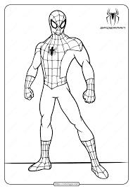 These free, printable summer coloring pages are a great activity the kids can do this summer when it. Printable Marvel Spiderman Coloring Pages