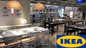 Coat an accent wall in. Ikea Dining Room Furniture Tables Chairs Home Decor Shop With Me Shopping Store Walk Through 4k Youtube