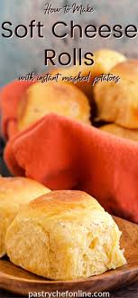 Cheddar Cheese Rolls Instant Mashed Potatoes Cheese Buns Recipes