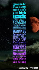 Brett Eldredge S I Wanna Be That Song Country Lyrics Songs Make You Believe