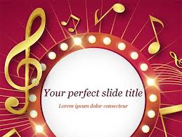 Music Show Background Powerpoint Template Backgrounds 15355 Poweredtemplate Com Background Powerpoint Powerpoint Templates Powerpoint