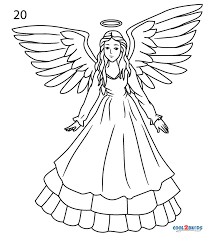 Find images of angel drawing. How To Draw An Angel Step By Step Pictures