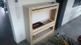 Elektrokamin Selber Bauen Wasserdampf Feuer Effekt Aus Einem Elektrokamineinsatz Elektrokamin Kamin Regale Elektrischer Kamin