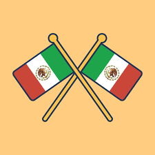 Mexico's flag (bandera de mexico) consists of three vertical stripes of green, white and red, with the flag of mexico is a tricolor featuring three vertical bands of equal size. Mexico Flag Icon Illustration 2380392 Vector Art At Vecteezy