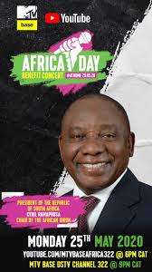 Africa day benefti concert 2020. Pages Africa Day Benefit Concert 25 May 2020