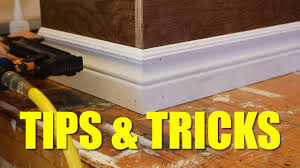 Note how many pieces of baseboard you need. How To Install Baseboard Like A Pro Youtube