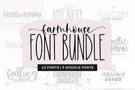 Celebrate the christmas holiday and the season of advent. Farmhouse Font Bundle Handwritten Fonts For Crafters 715162 Handwritten Font Bundles
