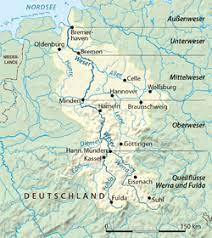 Németország (németországi szövetségi köztársaság, vagyröviden németország) található európában. Weser Wikipedia