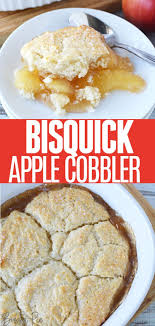Bisquick Apple Cobbler In 2020 Apple Cobbler Easy Apple Cobbler Recipe Bisquick Cobbler Recipes