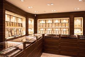 Pure Gold Pure Luxury Mobile Shop Design Jewelry Store Design Jewellery Shop Design