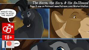 Horse, Horn & Hellhound - pg 8 on Patreon! — Weasyl