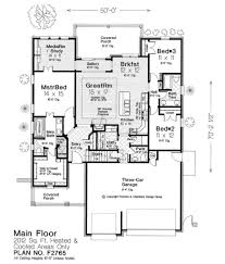 F2765 Fillmore Chambers Design Group House Plans Floor Plans New House Plans