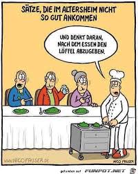 S Tze Im Altenheim Funny Comics Cartoons Comics Funny Memes