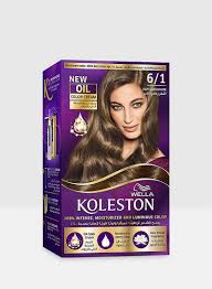 Shop Wella Kolestone Hair Color Cream Dark Ash Blonde 6 1 142ml