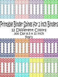 Shop blank binder labels on sheets that can be printed using your inkjet or laser printer. Printable Binder Spine Pack Size 4 Size Options To Choose From 12 Different Colors In Chevron Pattern Instant Download Printable Pdf Math Binder Binder Spine Labels Binder Labels