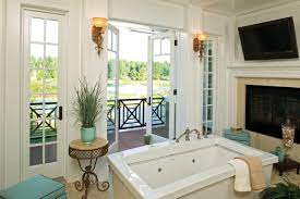 An external french door is a pair of doors fitted with glass panes that extend for most of the door's length. Why French Doors Are Called French Doors