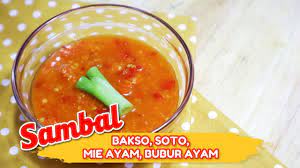 50 gram wortel, diparut kasar. Rahasia Sambal Untuk Bakso Mie Ayam Bubur Ayam Dll Youtube