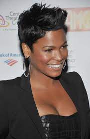 Nia Long Her Family Is Of Afro Trinidadian Descent Short Sassy Hair Short Hair Styles Sassy Hair