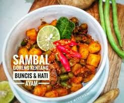 Apalagi bila disantap dengan seporsi nasi putih. Cara Memasak Cepat Sambal Goreng Kentang Buncis Amp Hati Ayam Enak Sederhana Resep Ala Rumahan
