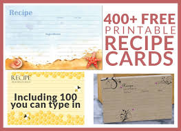 Free Recipe Cards Recipe Cards Template Photo Card Template Recipe Cards