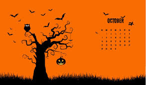 October 2018 Halloween Calendar Wallpapers Calendar Wallpaper Calendar Template Halloween Calendar
