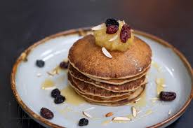 How to make pancakes at home | easy pancake recipe. Eggless Pancakes With Apple Sauce Chef Kunal Kapur