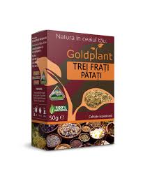 Acest remediu este unul din cele mai puternice depurative cunoscute in fitoterapia noastra, mobilizand toxinele si accelerand eliminarea lor pe toate. Ceai De Trei Frati Patati 50g Goldplant Produse Naturiste