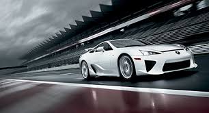 2013 Lfa Shown In Whitest White Active Rear Wing With Gurney Flap Deployed Lexus Lfa Lexus Cars Lexus Dealership