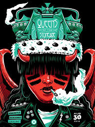 Pin By Vanesa On Music Gig Concert Posters Queens Of The Stone Age Cool Album Covers Concert Posters