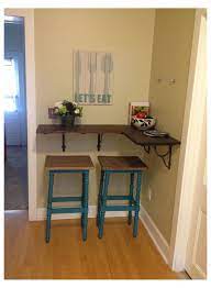 Corner Bar Table Cornerbartable My New Diy Kitchen Bar Thicker Shelf With Wooden Brackets Use Barra De Cozinha Cozinhas Domesticas Ideias Para Interiores